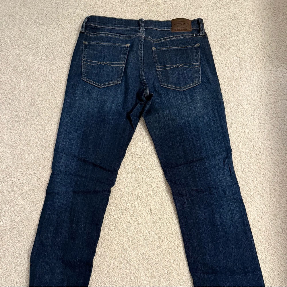 Women’s Lucky Brand Sweet Straight Blue Jeans Ankle - Picture 2 of 4